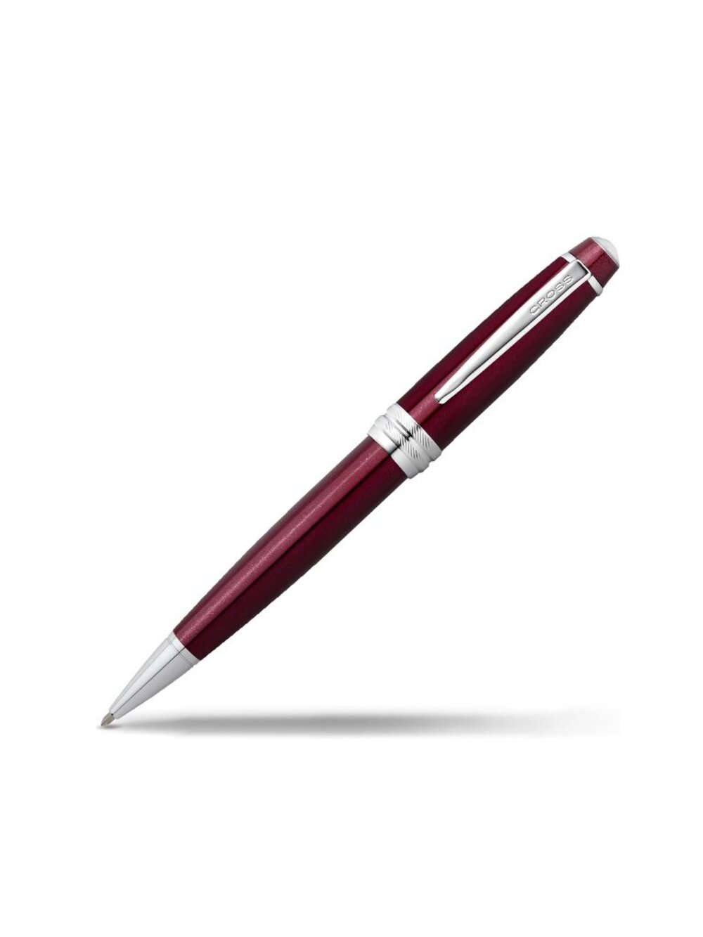 NIB - Cross Bailey Ballpoint Pen - Red Lacquer / Black Inc